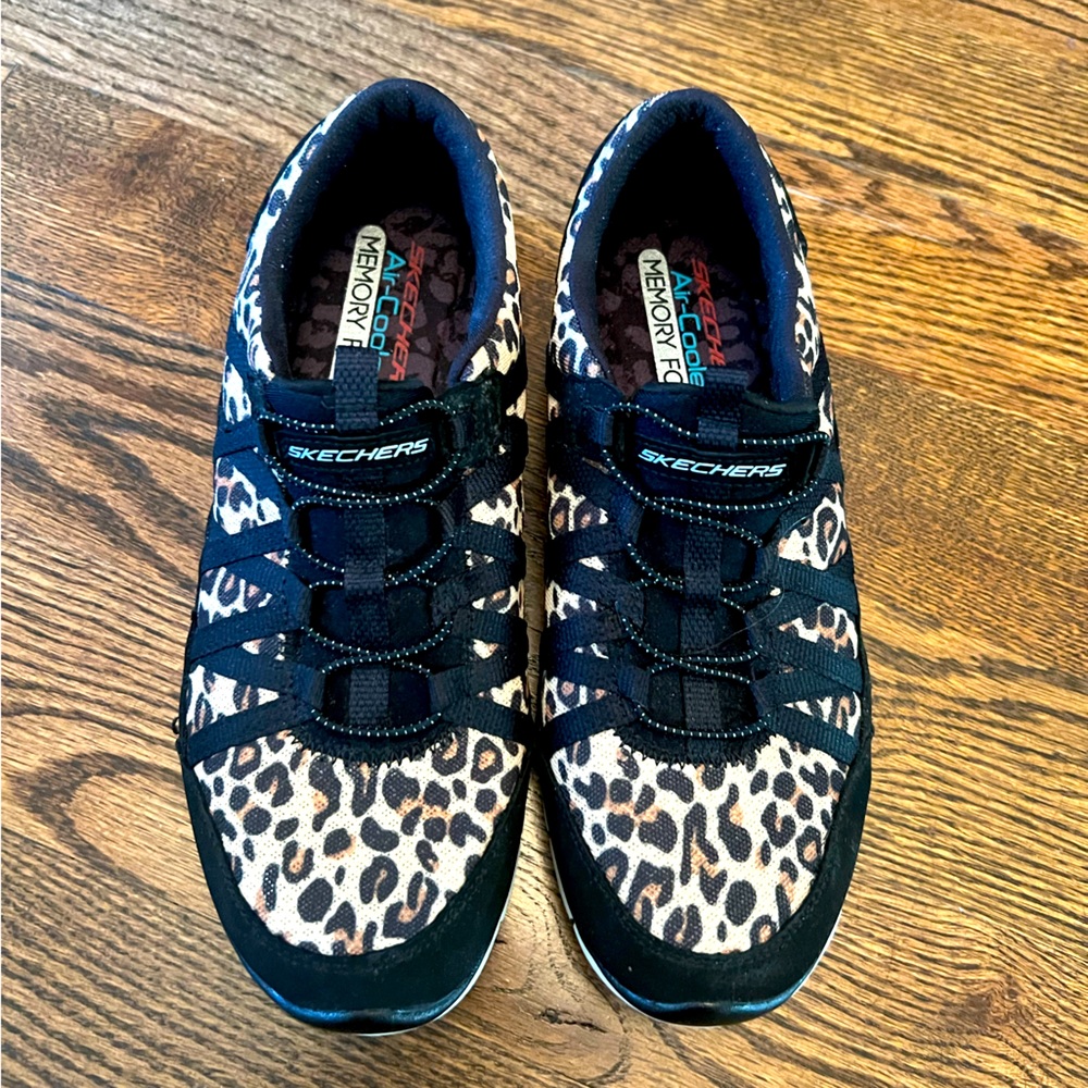 Sketchers Leopard Print